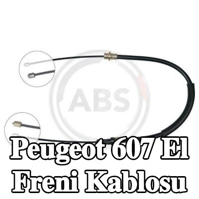 A.B.S. El freni kablosu 724mm — Peugeot 607