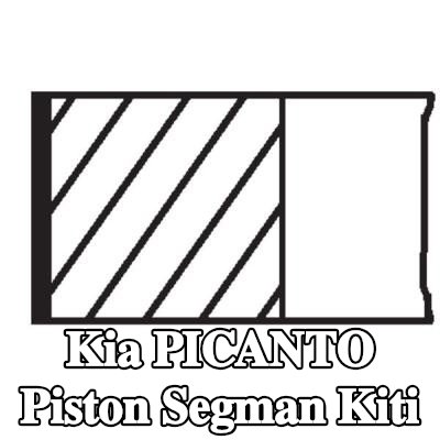 MAHLE Piston Segman Kiti — Kia Picanto