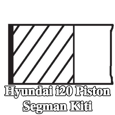 MAHLE Piston Segman Kiti — 2016 Hyundai i20