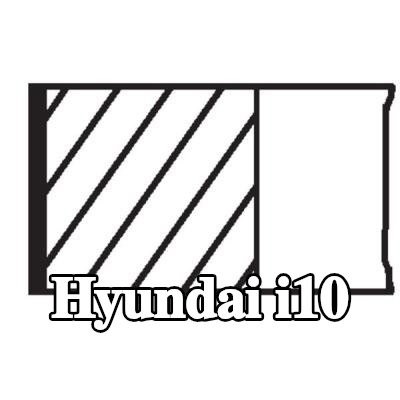 MAHLE مجموعة حلقات المكبس — Hyundai i10