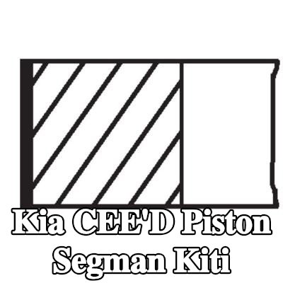 MAHLE Piston Segman Kiti — Kia Cee'd