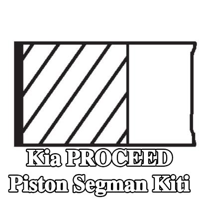 MAHLE Piston Segman Kiti — Kia Proceed