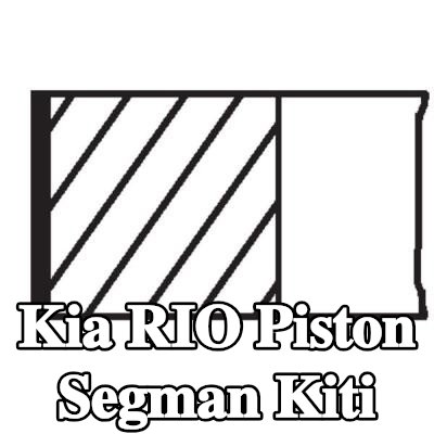 MAHLE Piston Segman Kiti — Kia Rio