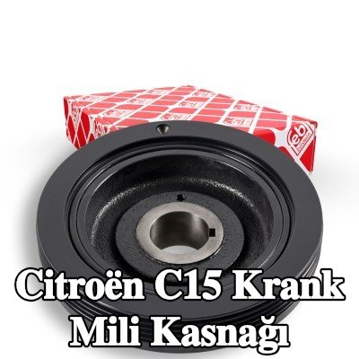 FEBI BILSTEIN Krank mili için krank mili kasnağı — 1990 Citroën C15