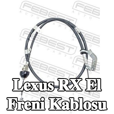 FEBEST El freni kablosu Sol Arka — Lexus Rx