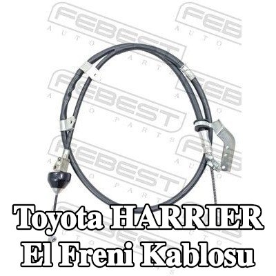FEBEST El freni kablosu Sol Arka — Toyota Harrier