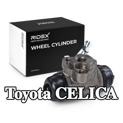 RIDEX أسطوانة فرامل العجلة للمحور الخلفي — 1990 Toyota Celica