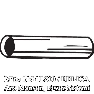 BOSAL Ara manşon, egzoz sistemi — Mitsubishi L300 / Delica