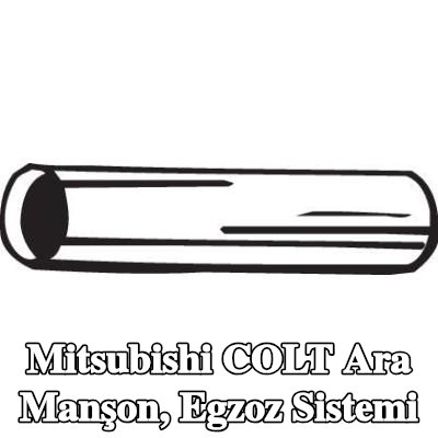 BOSAL Ara manşon, egzoz sistemi — Mitsubishi Colt
