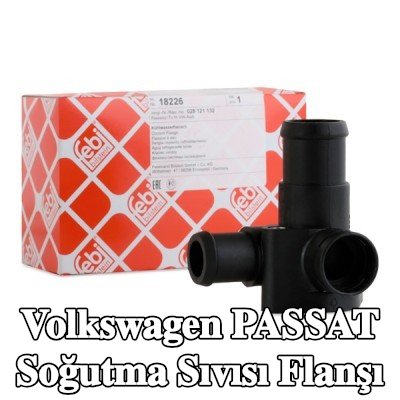 FEBI BILSTEIN Conta/sızdırmazlık elemanı ile birlikte soğutma suyu flanşı — 2000 Volkswagen Passat