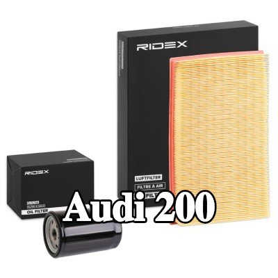 RIDEX مجموعة الفلاتر — Audi 200