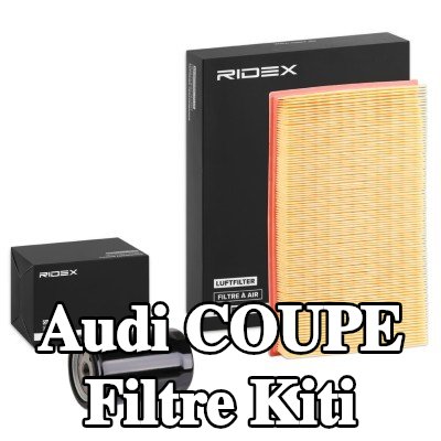 RIDEX Filtre kiti — Audi Coupe
