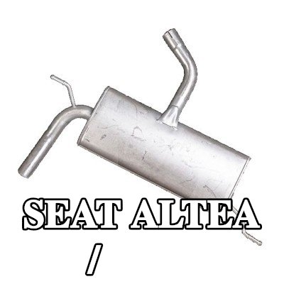 IZAWIT كاتم الصوت الأوسط / النهائي — SEAT Altea