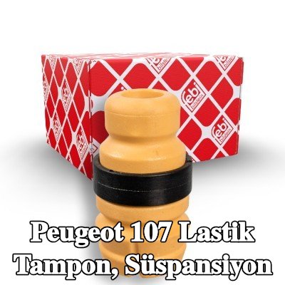 FEBI BILSTEIN Lastik tampon, ön aks süspansiyonu — Peugeot 107