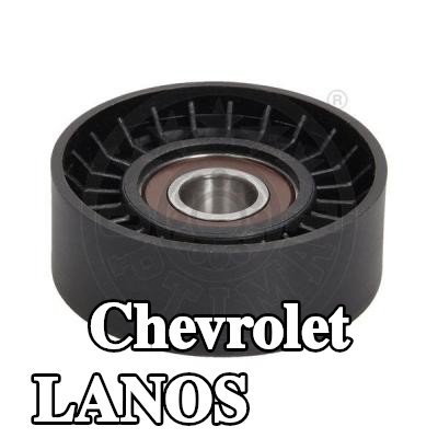 OPTIMAL بكرة الموتر القطر الخارجي: 75mm, بدون حامل — Chevrolet Lanos