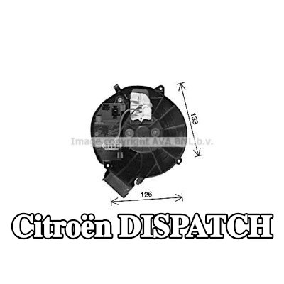 PRASCO محرك منفاخ التدفئة — Citroën Dispatch