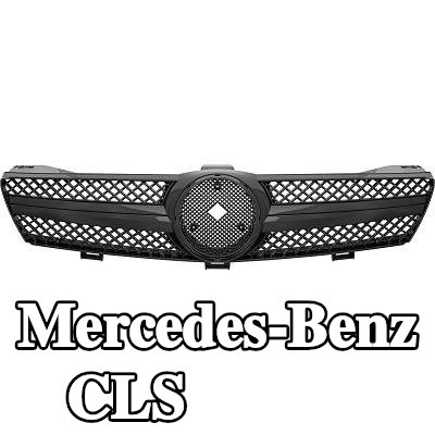 DIEDERICHS شبكة المبرد - لامعة, أسود — 2004 Mercedes-Benz Cls
