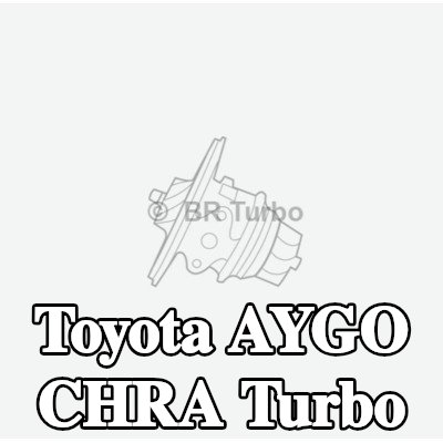 BR Turbo CHRA turbo (Conta Seti dahil) — Toyota Aygo