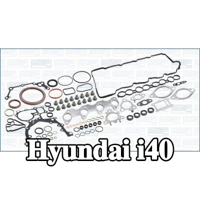 AJUSA مجموعة حشيات كاملة, محرك مزود بأختام صمامات, بدون حشية رأس الأسطوانة — Hyundai i40