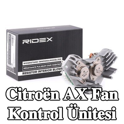 RIDEX Fan kontrol ünitesi — Citroën Ax