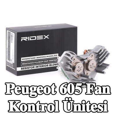 RIDEX Fan kontrol ünitesi — Peugeot 605