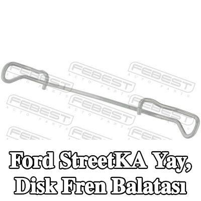 FEBEST Yay, disk fren balatası — Ford StreetKA