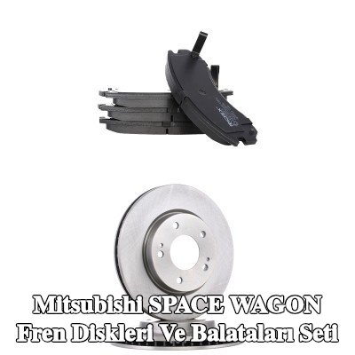 RIDEX Fren diskleri ve balataları seti Ön Aks, Havalandırmalı — Mitsubishi Space Wagon
