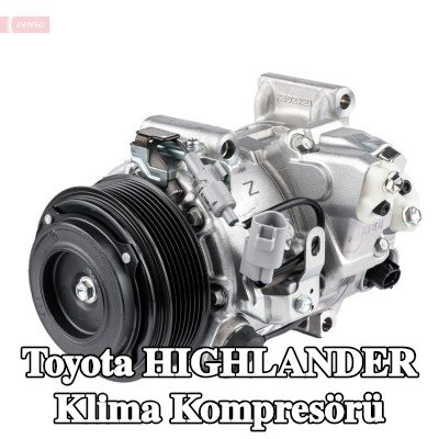 DENSO Manyetik kavramalı klima kompresörü — 2012 Toyota Highlander