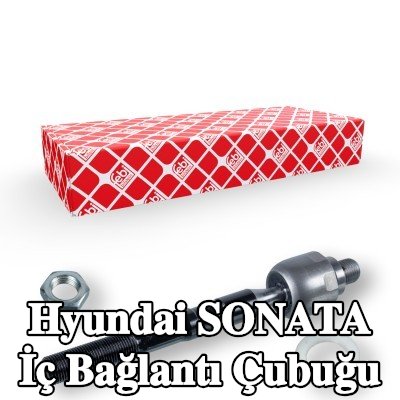 FEBI BILSTEIN İç bağlantı çubuğu Ön Aks Sol, Ön Aks Sağ, 195mm, karşı somunlu — 2012 Hyundai Sonata