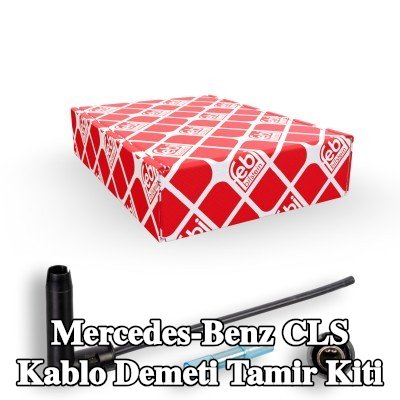 FEBI BILSTEIN Sıkma konektörü ile birlikte kablo demeti tamir kiti — Mercedes-Benz Cls