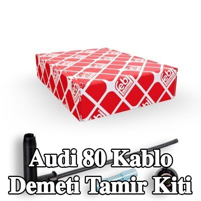 FEBI BILSTEIN Sıkma konektörü ile birlikte kablo demeti tamir kiti — Audi 80