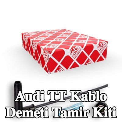 FEBI BILSTEIN Sıkma konektörü ile birlikte kablo demeti tamir kiti — Audi Tt
