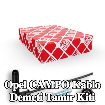 FEBI BILSTEIN Sıkma konektörü ile birlikte kablo demeti tamir kiti — Opel Campo