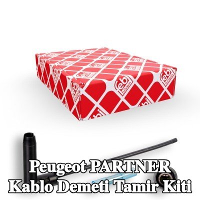 FEBI BILSTEIN Sıkma konektörü ile birlikte kablo demeti tamir kiti — Peugeot Partner