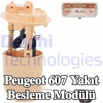DELPHI Conta/sızdırmazlık elemanı olmayan yakıt besleme modülü, basınç sensörü olmadan — Peugeot 607