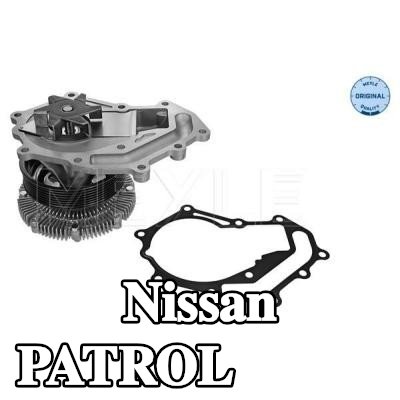 MEYLE مضخة مياه بجودة أصلية, مع حشية/مانع تسرب — Nissan Patrol