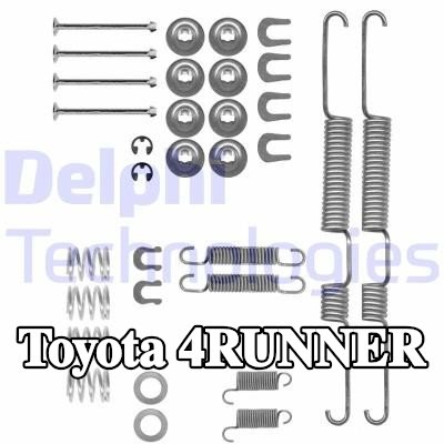 DELPHI طقم تركيب أحذية الفرامل — 1990 Toyota 4runner