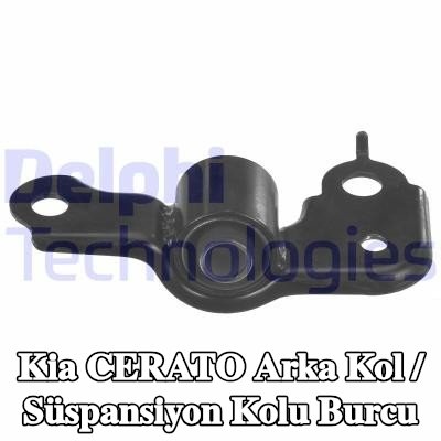 DELPHI Arka kol / Süspansiyon kolu burcu — 2002 Kia Cerato