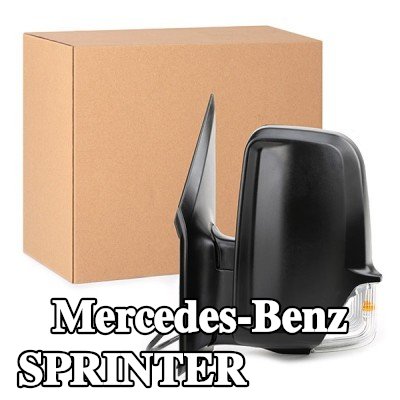 BLIC مرآة جانبية يسرى, يدوي — 2012 Mercedes-Benz Sprinter