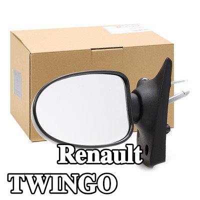 VAN WEZEL مرآة جانبية يسرى, بدون مواد تثبيت/تركيب — 1995 Renault Twingo