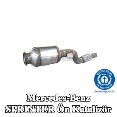 HJS “Mavi Melek” çevre etiketine sahip ön katalizör — Mercedes-Benz Sprinter