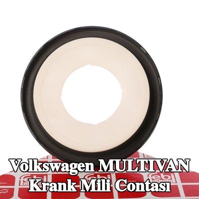 FEBI BILSTEIN Krank mili contası PTFE (politetrafloroetilen), montaj manşonu ile — 2004 Volkswagen Multivan
