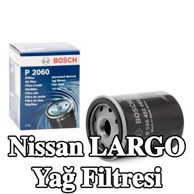 BOSCH Tek çek valflı yağ filtresi — Nissan Largo