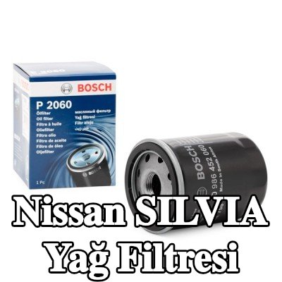 BOSCH Tek çek valflı yağ filtresi — 1992 Nissan Silvia