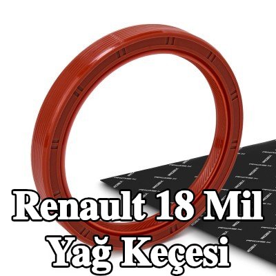 RIDEX Mil Yağ Keçesi — Renault 18