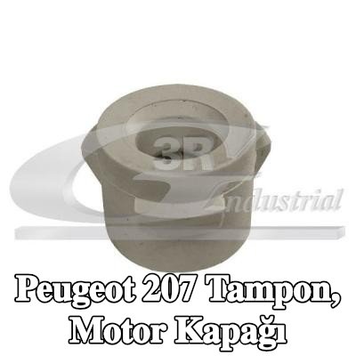3RG Tampon, motor kapağı — Peugeot 207