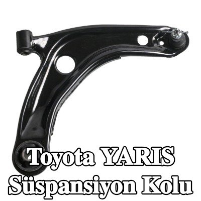 FEBI BILSTEIN Süspansiyon kolu Ön Aks Sağ, Alt, Çelik Sac, bilyeli mafsal ile, kilit somunu ile, lastik yastıklı — Toyota Yaris