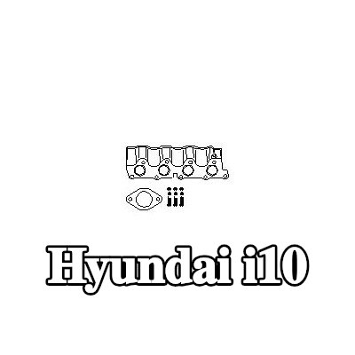 HJS مجموعة تركيب المحول الحفاز — Hyundai i10