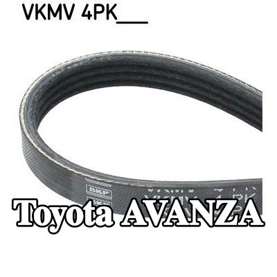 SKF حزام سيربنتين 1850mm, Number of ribs: 4 — Toyota Avanza