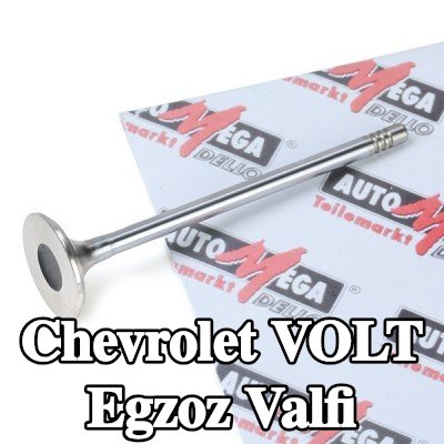 AUTOMEGA Egzoz valfi Krom kaplı valf gövdesi — Chevrolet Volt